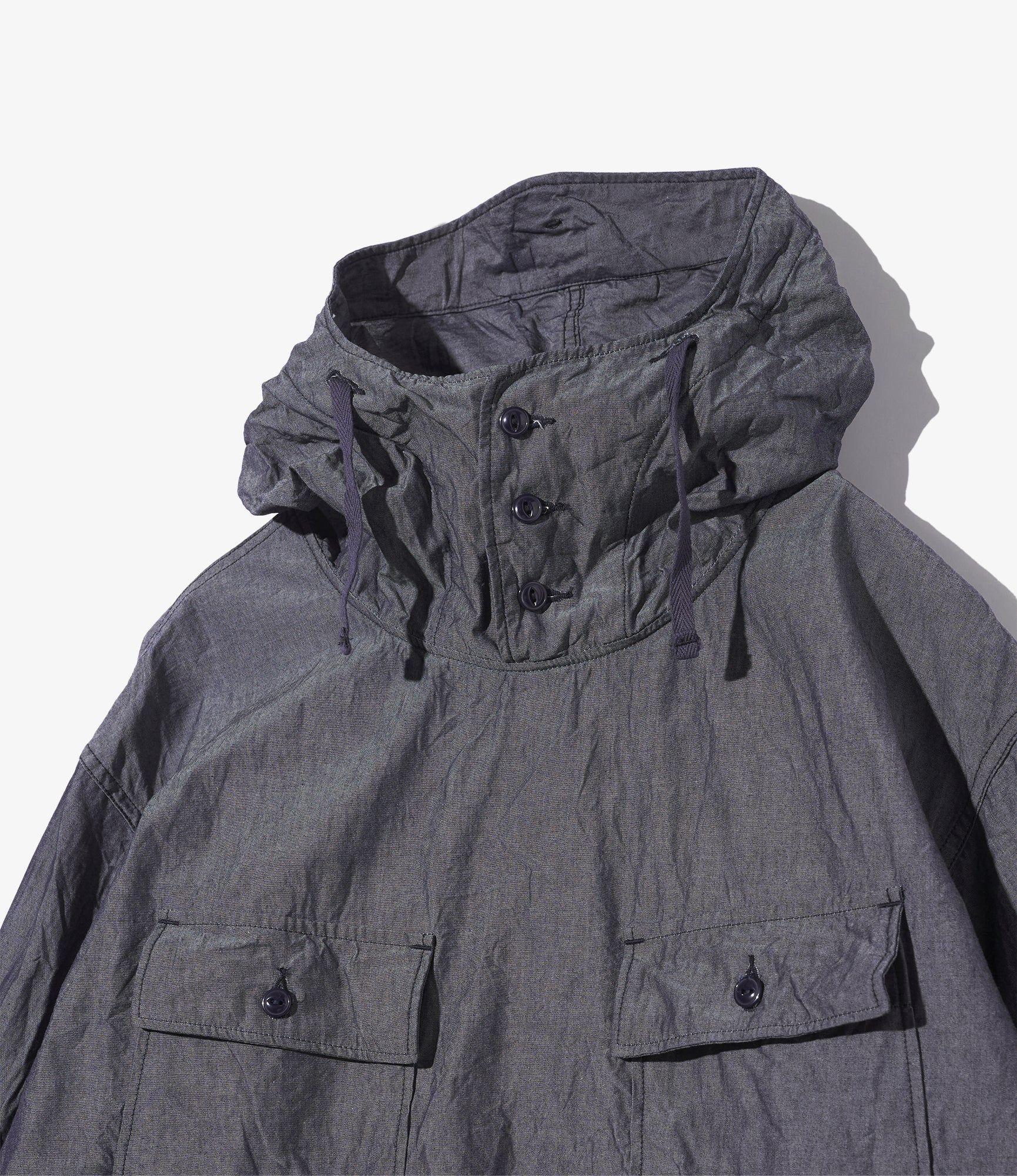 Cagoule - Indigo Cotton Chambray - Image 3