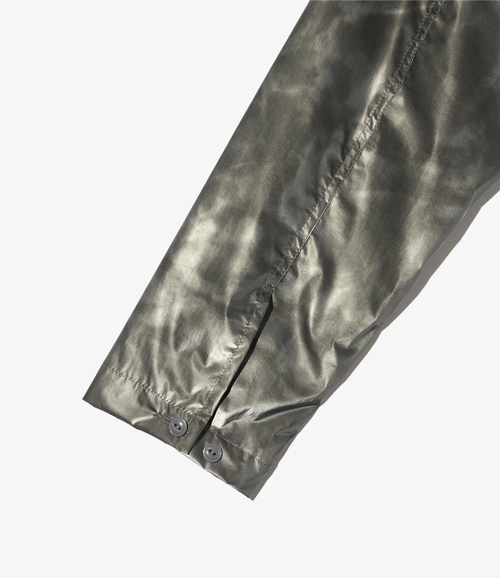 Cagoule - Silver Nylon Shadow Print - Image 5