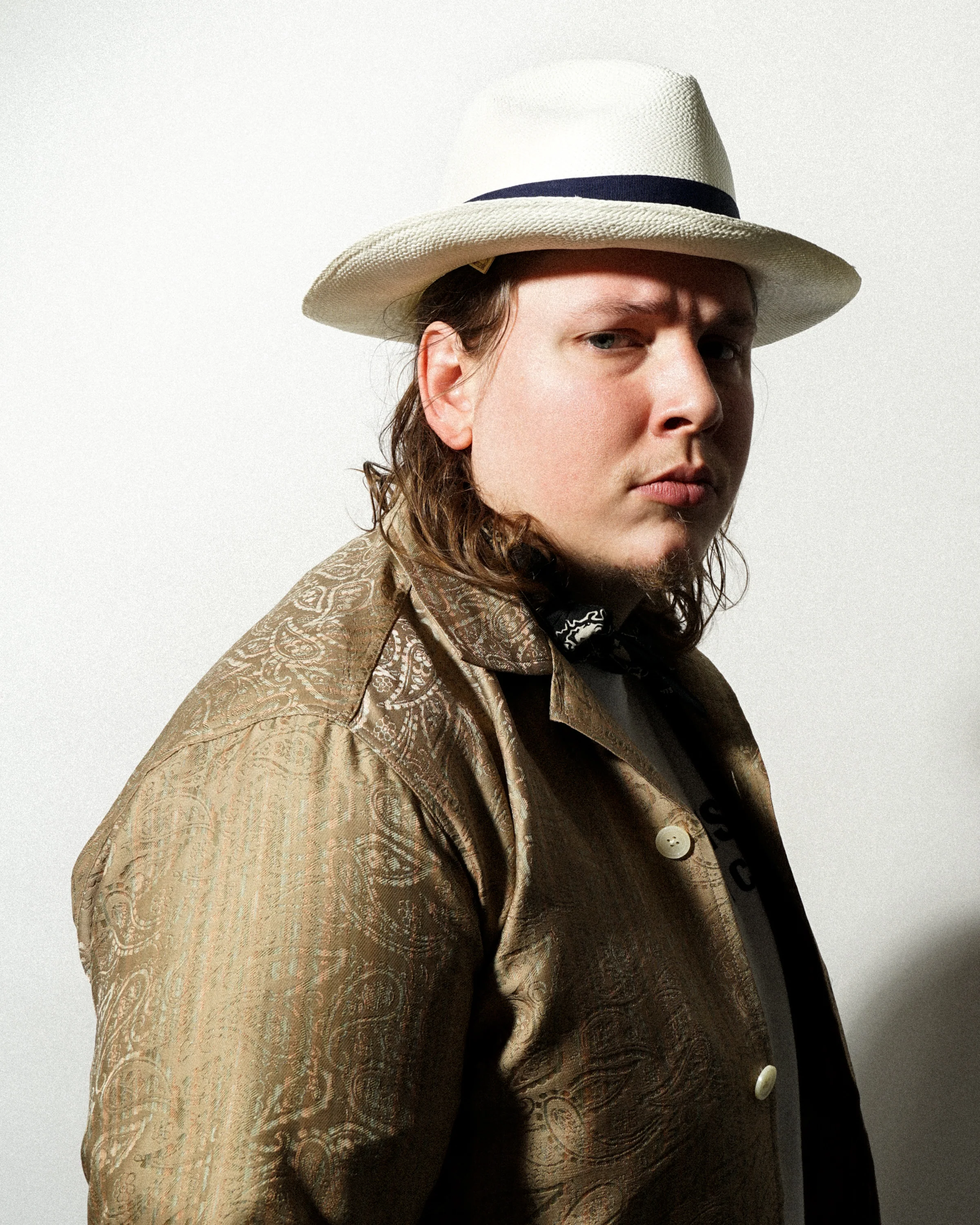 Classic Panama Hat - White - Image 4