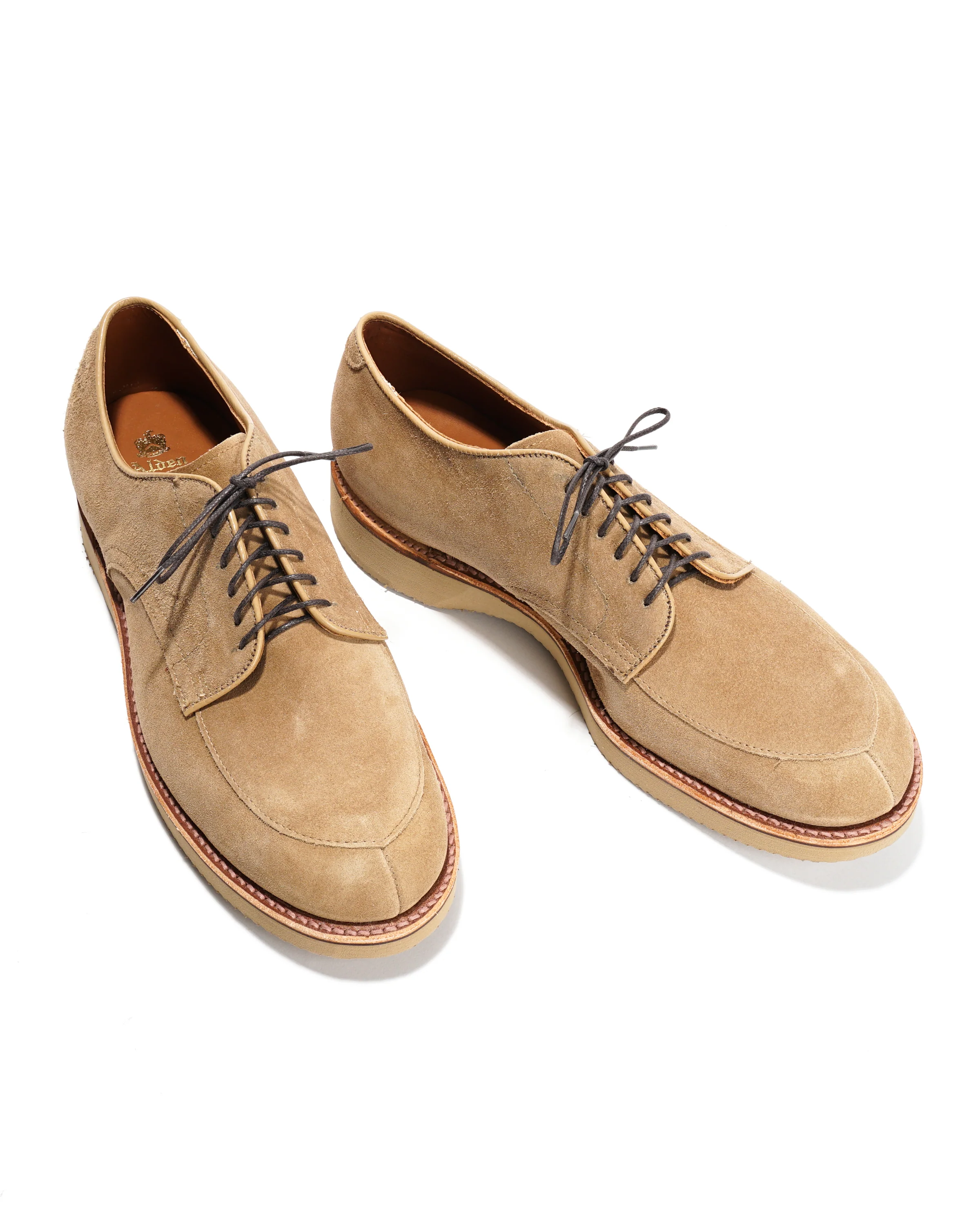 Engineered Garments x Alden - Algonquin Blucher - Tan Suede - Image 4