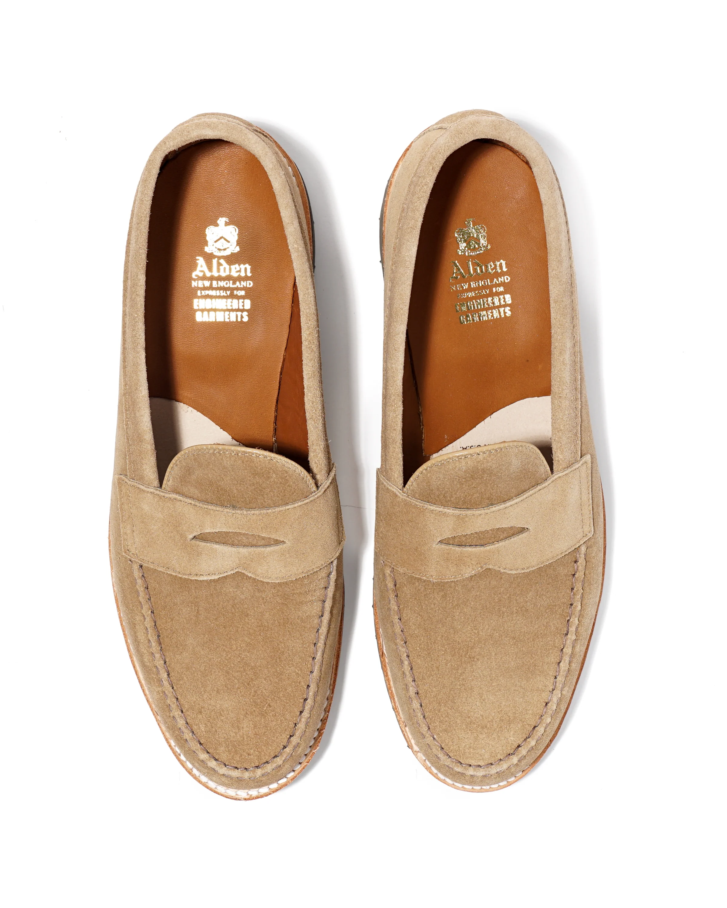 Engineered Garments x Alden - Loafer - Beige Suede - Image 3
