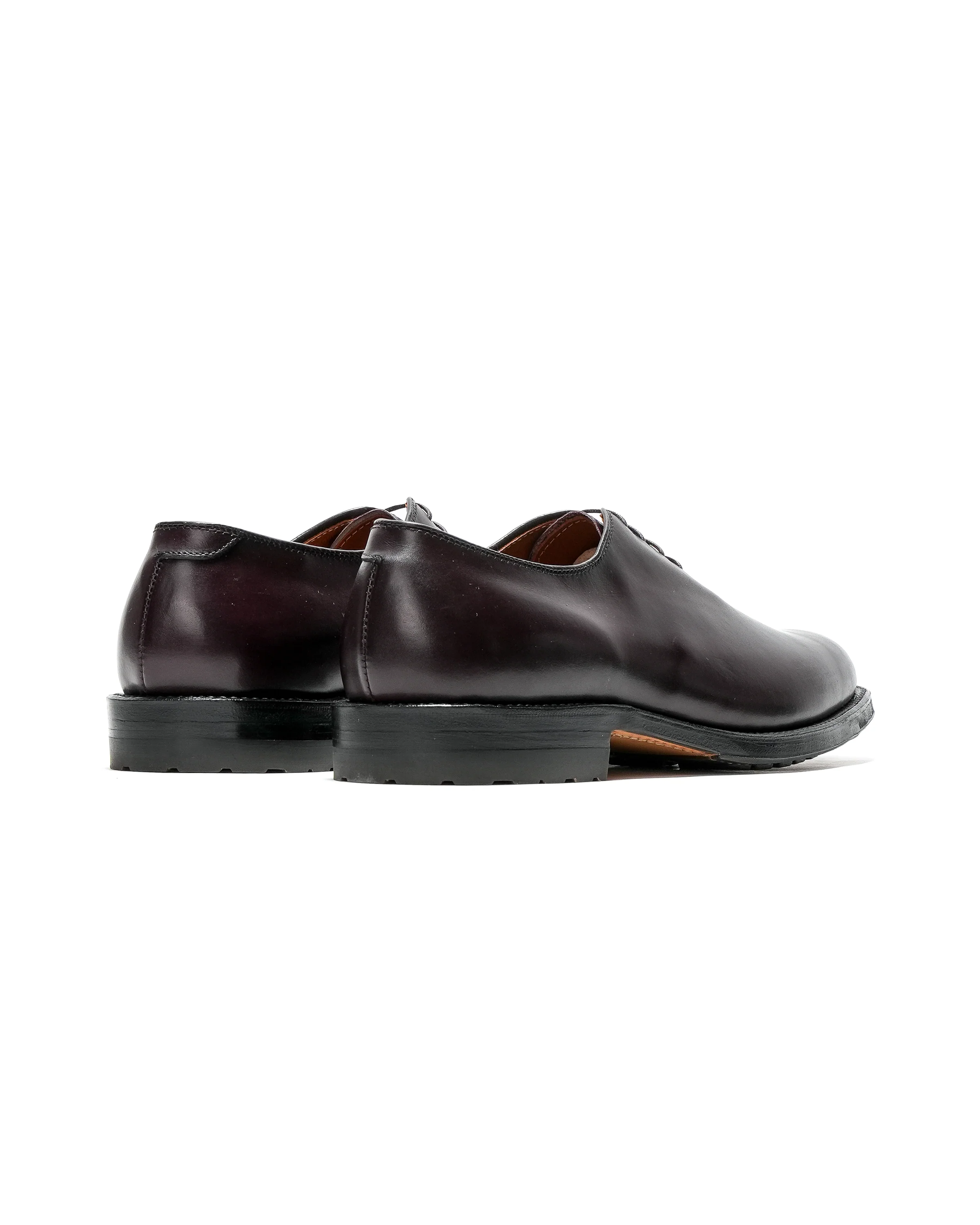 Engineered Garments x Alden - Wholecut  Plain Toe Oxford - Burgundy - Calf Skin - Image 3