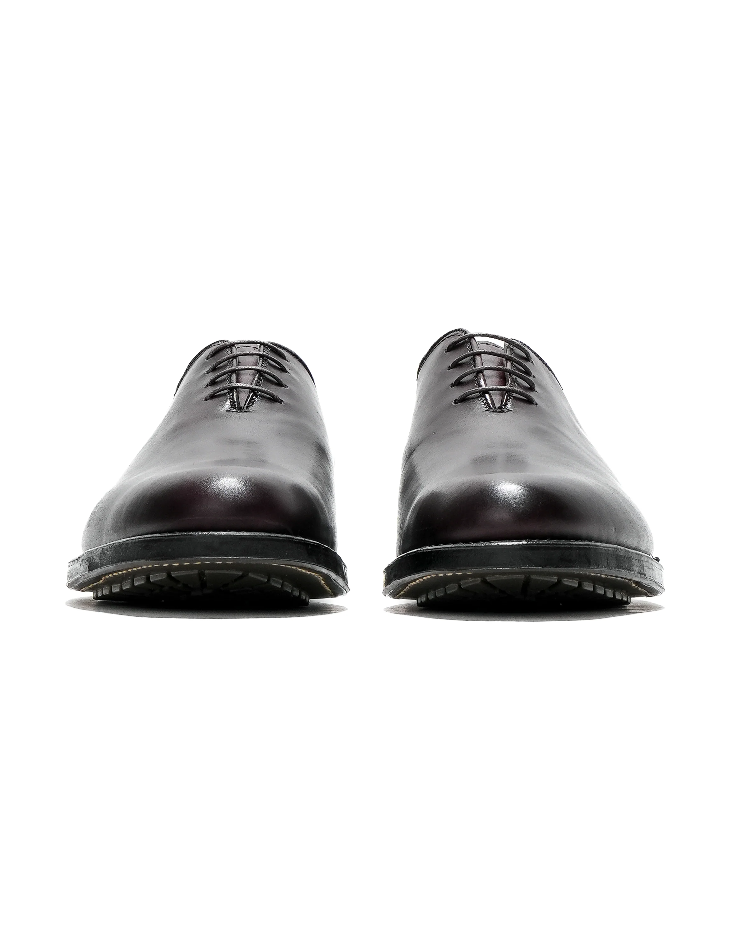 Engineered Garments x Alden - Wholecut  Plain Toe Oxford - Burgundy - Calf Skin - Image 5