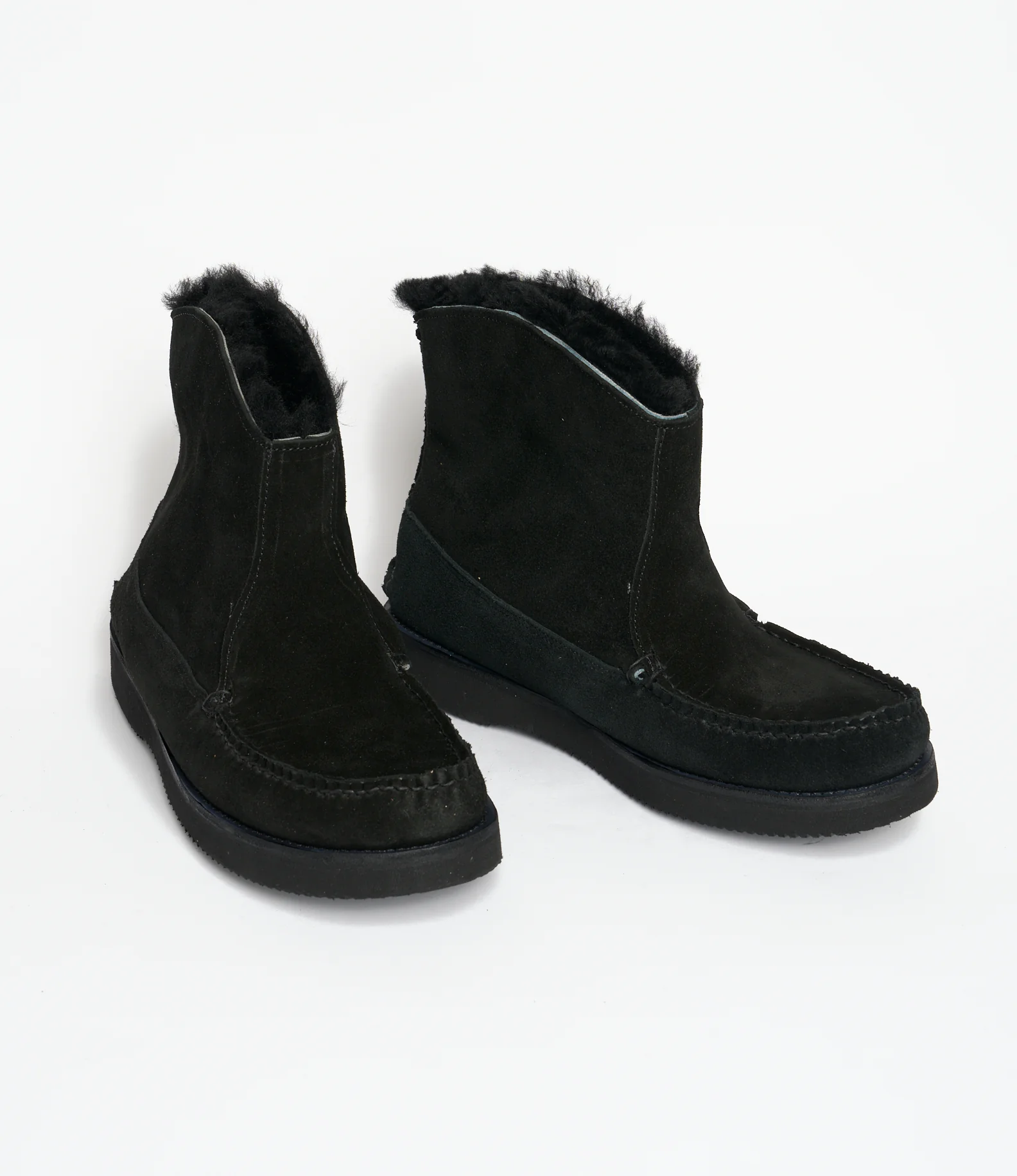 Engineered Garments x Easymoc - Surf Boot - Black Suede - Image 6