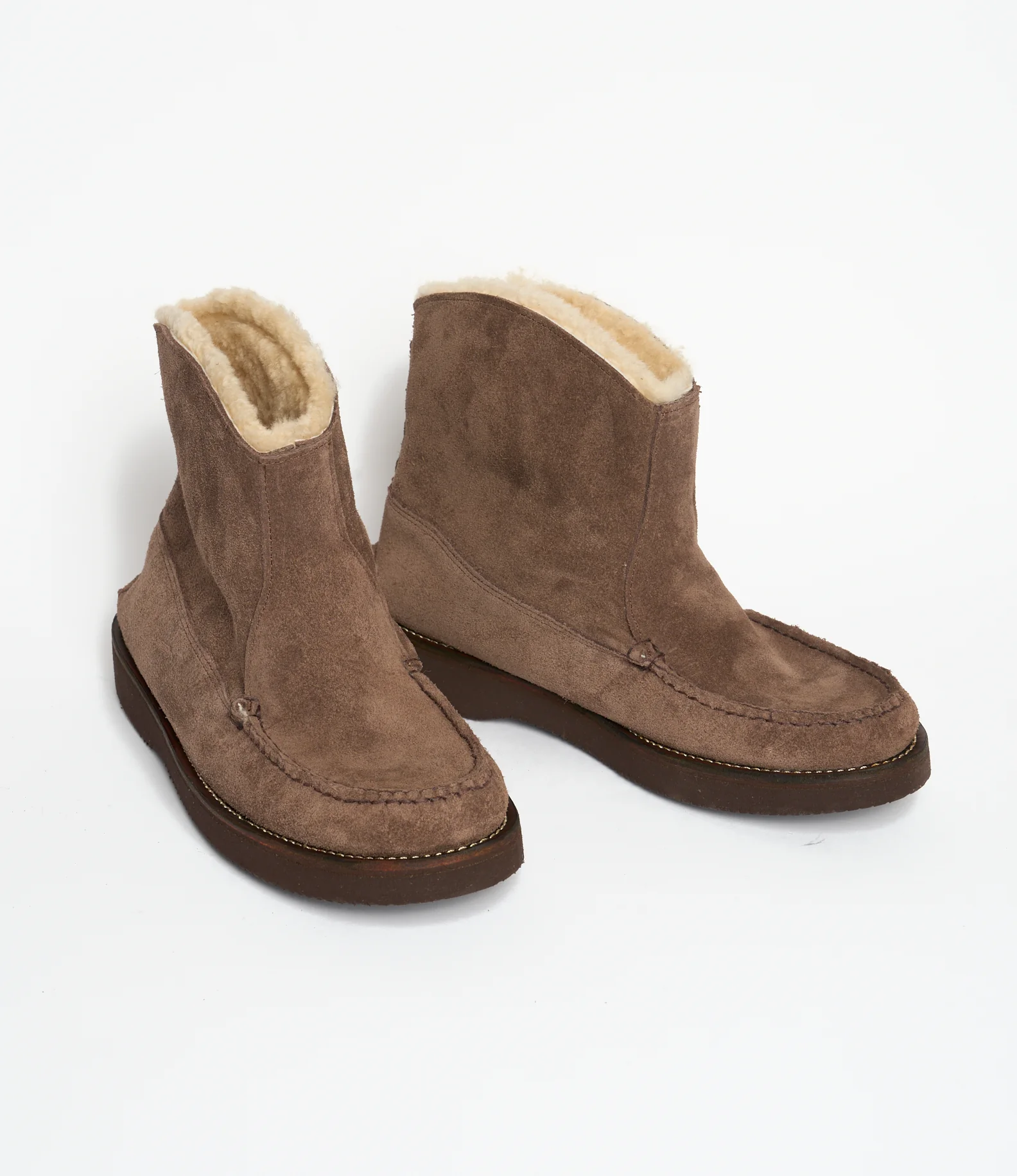 Engineered Garments x Easymoc - Surf Boot - Chocolate Suede - Image 6