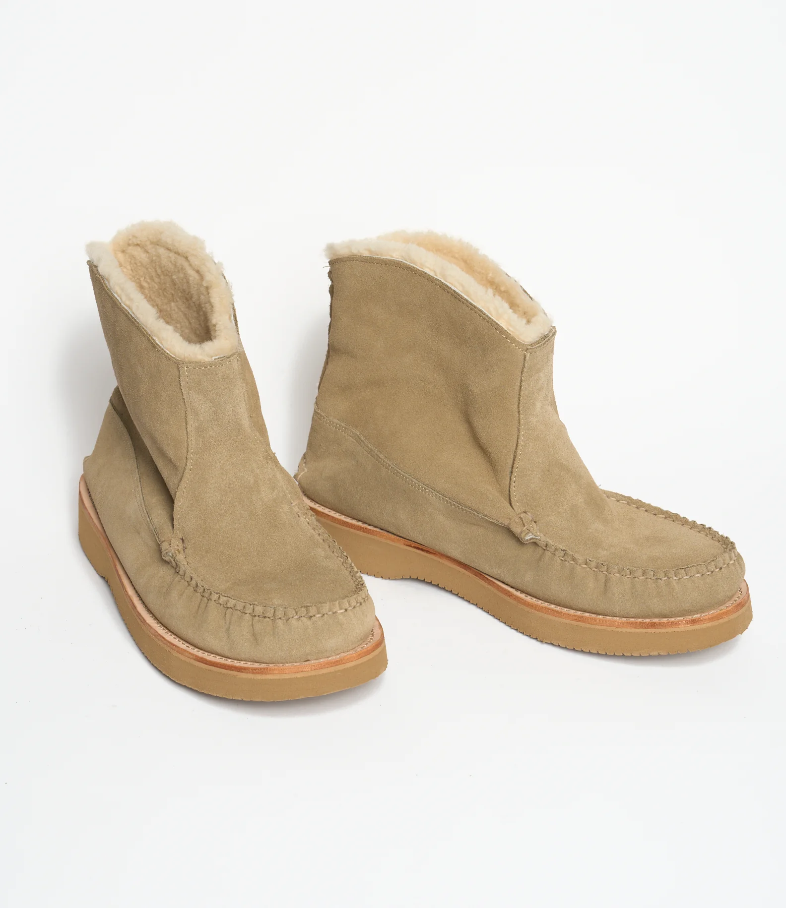 Engineered Garments x Easymoc - Surf Boot - Stone Suede - Image 6