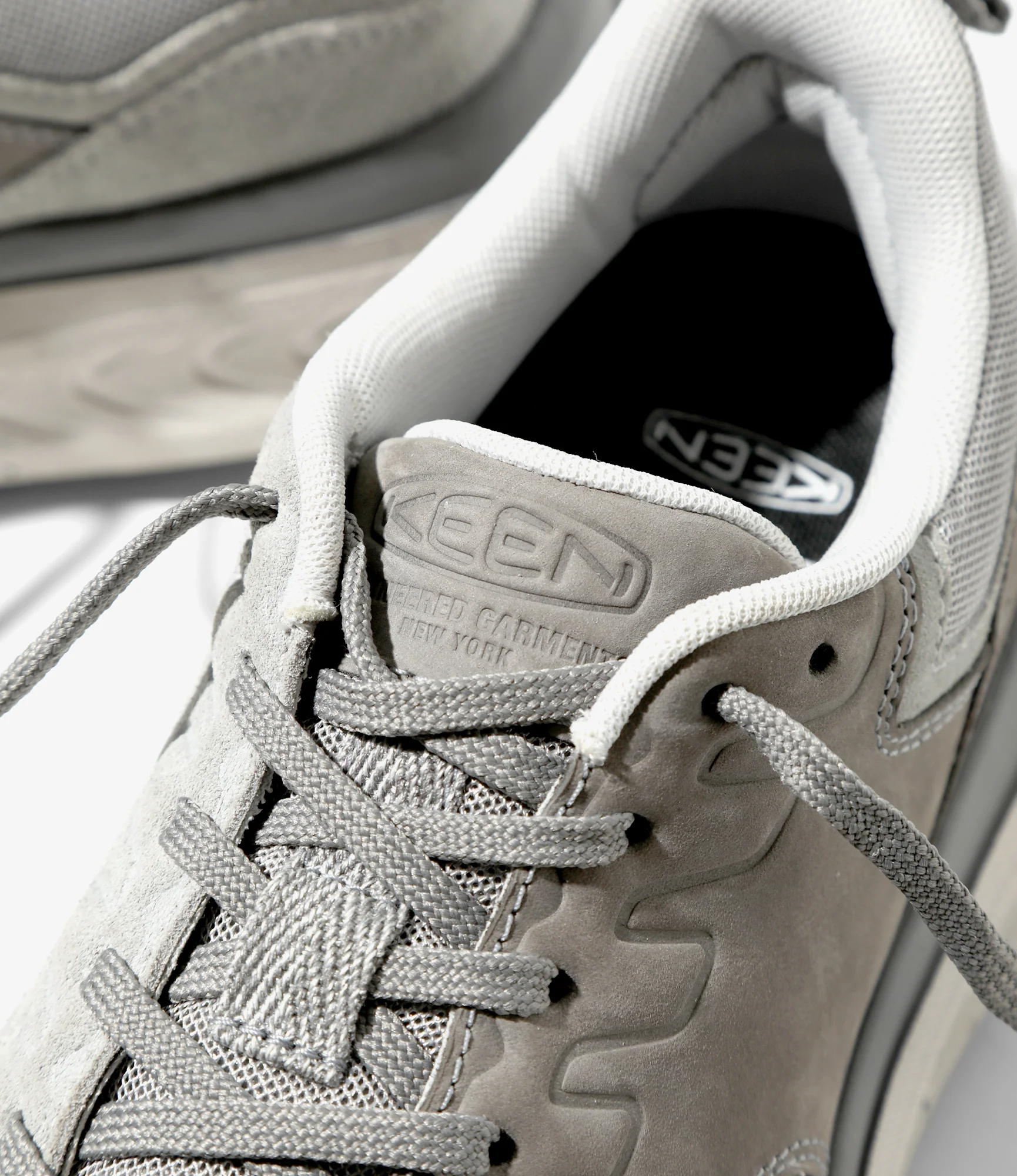 EG x KEEN - WK400 Leather - Alloy/Steel Grey - Image 9