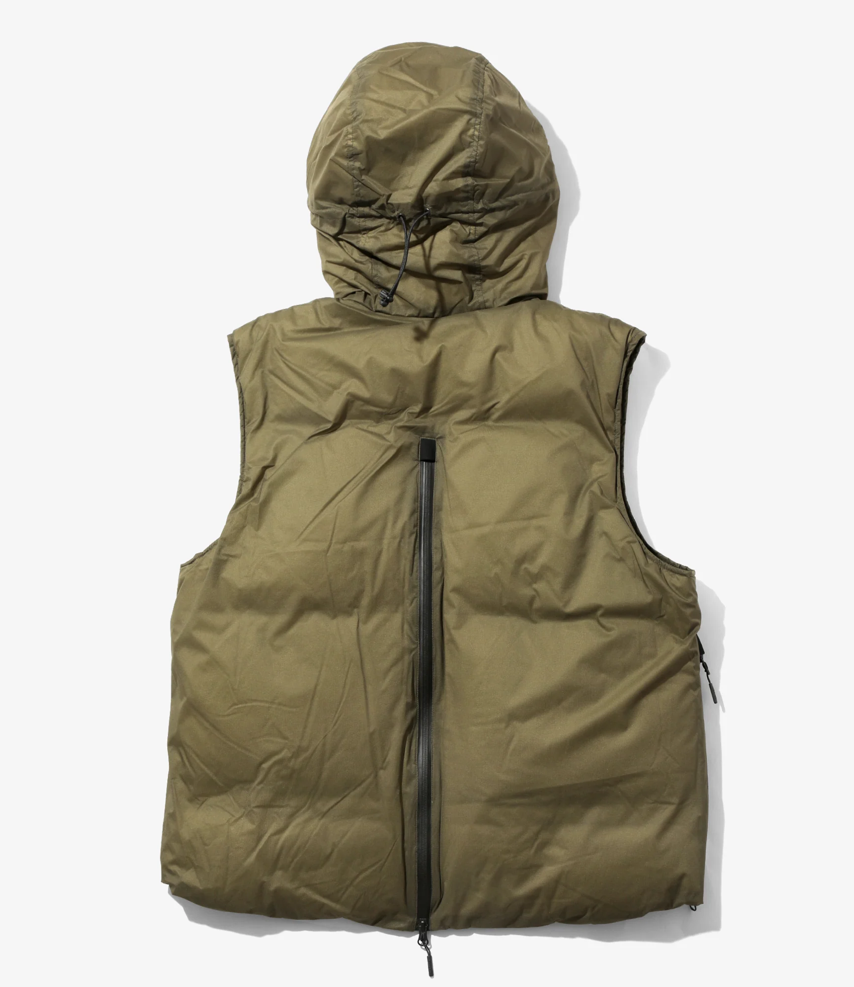 Engineered Garments x Nanga - Zip Vest - Olive - Image 8