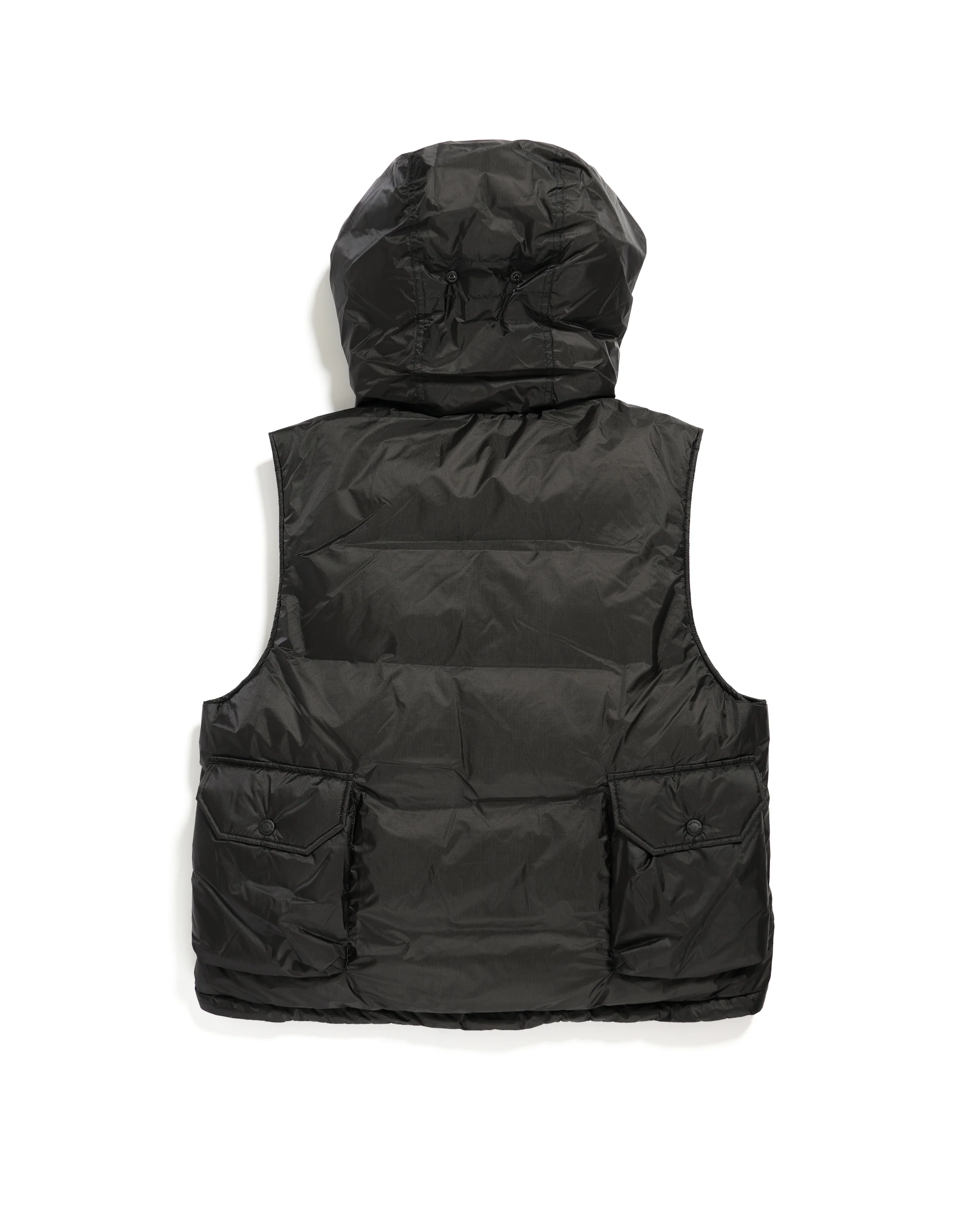Field Down Vest - Black - Aurora Light - Image 4