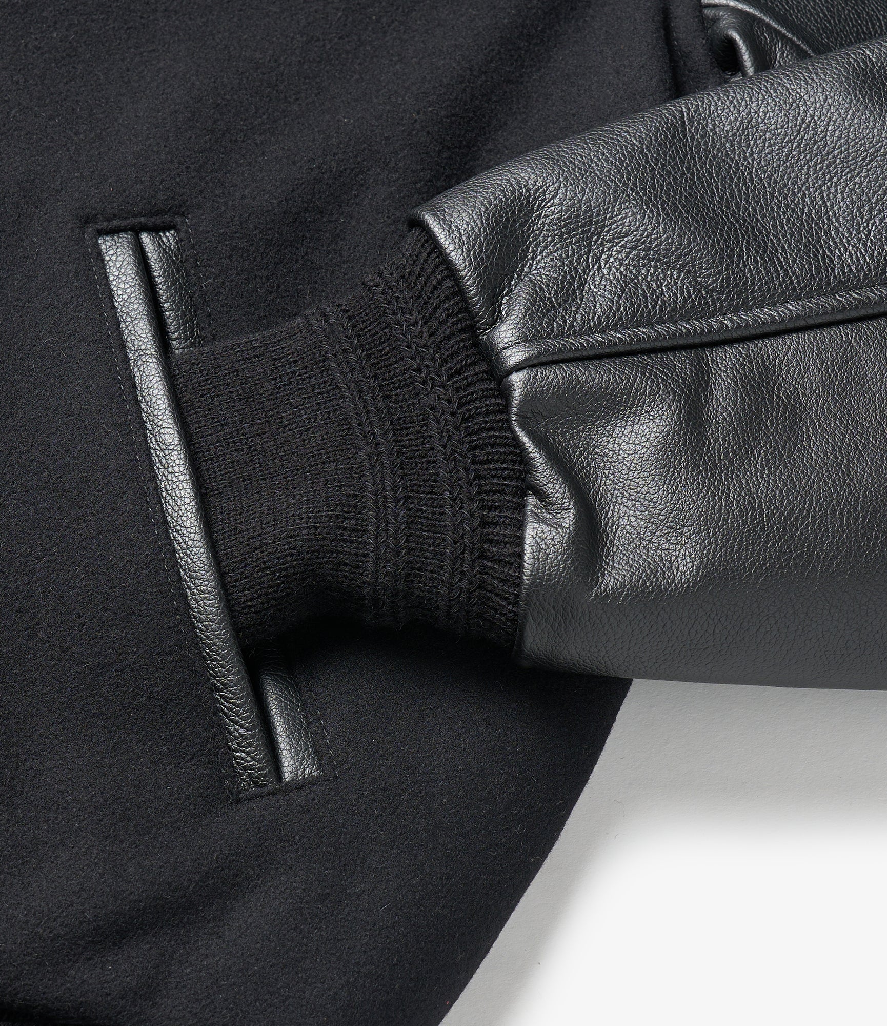 GDP x Golden Bear Varsity Jacket - Black/Black - Image 5