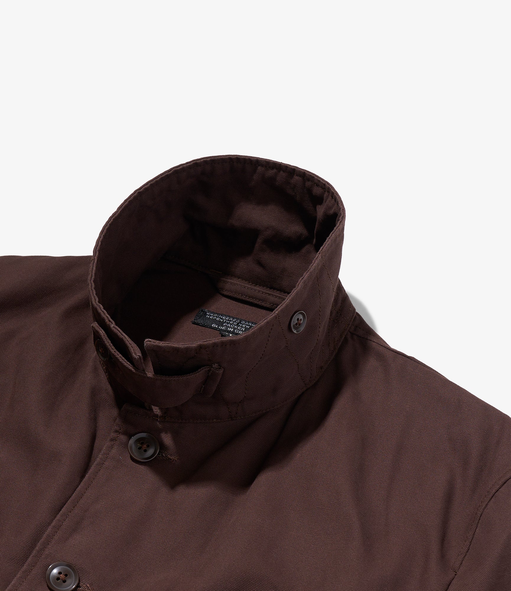 NNY x Blue in Green x Packer - Hunting Blazer -  Dk. Brown 8oz Cotton Canvas - Image 3