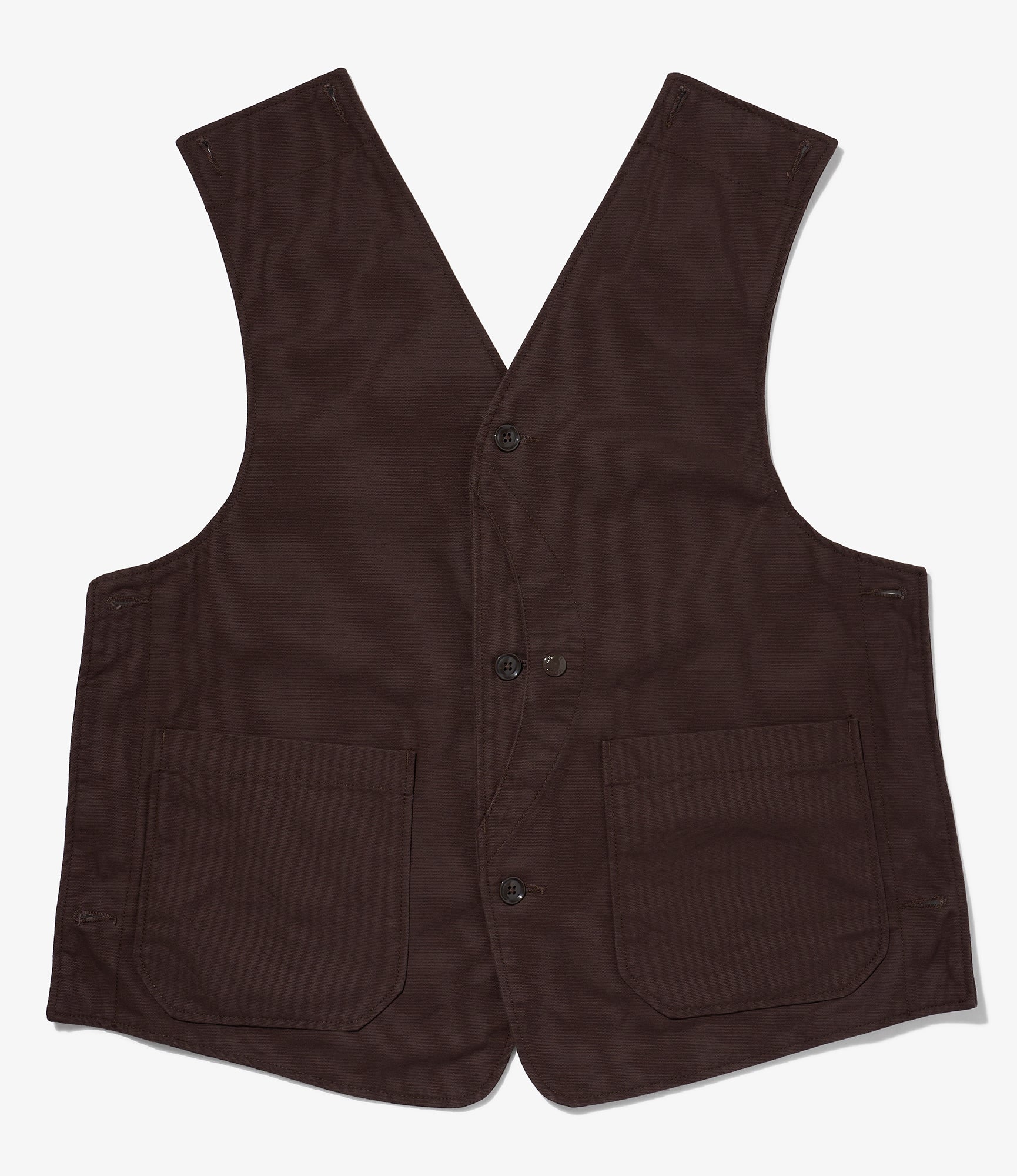 NNY x Blue in Green x Packer - Hunting Blazer -  Dk. Brown 8oz Cotton Canvas - Image 9