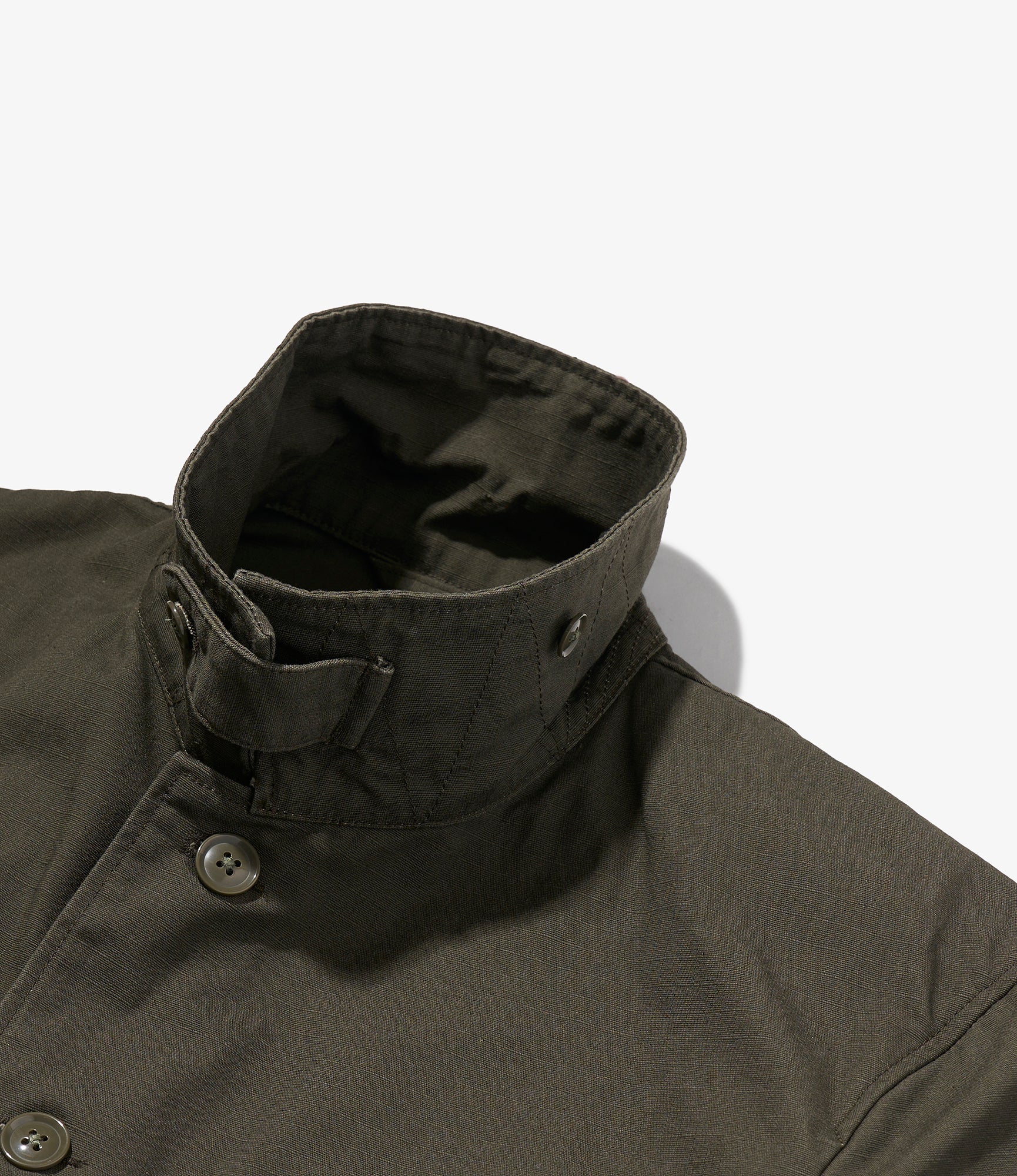 NNY x Blue in Green x Packer - Hunting Blazer - Olive H.W. Cotton Ripstop - Image 3