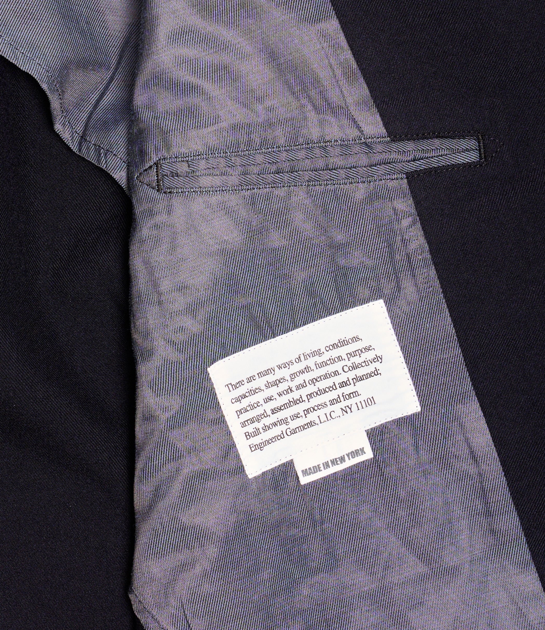 Nepenthes Special - Ivy Blazer - Dk. Navy Wool Uniform Serge - Image 4