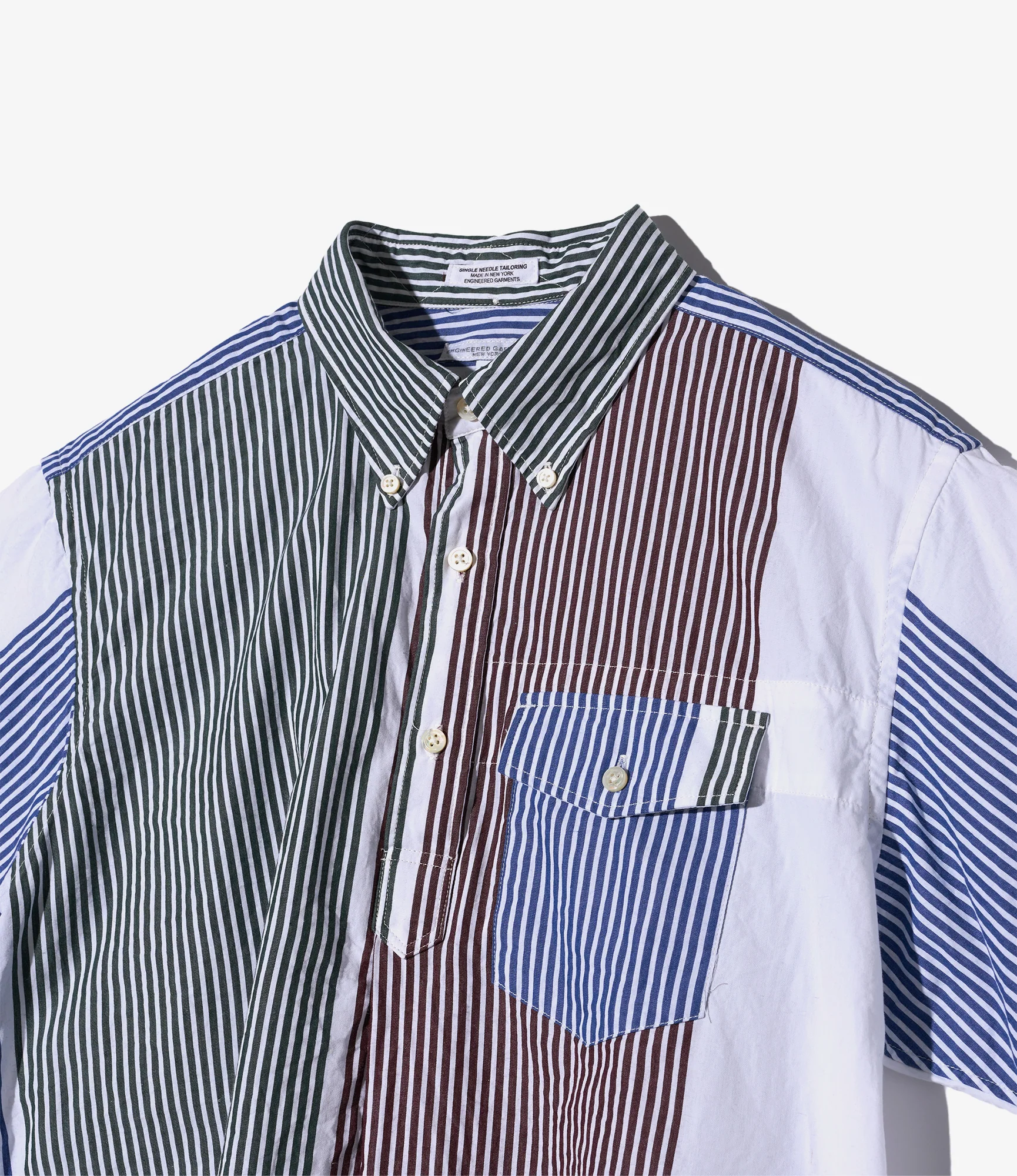 Popover BD Shirt - Multi Block Stripe - Image 3