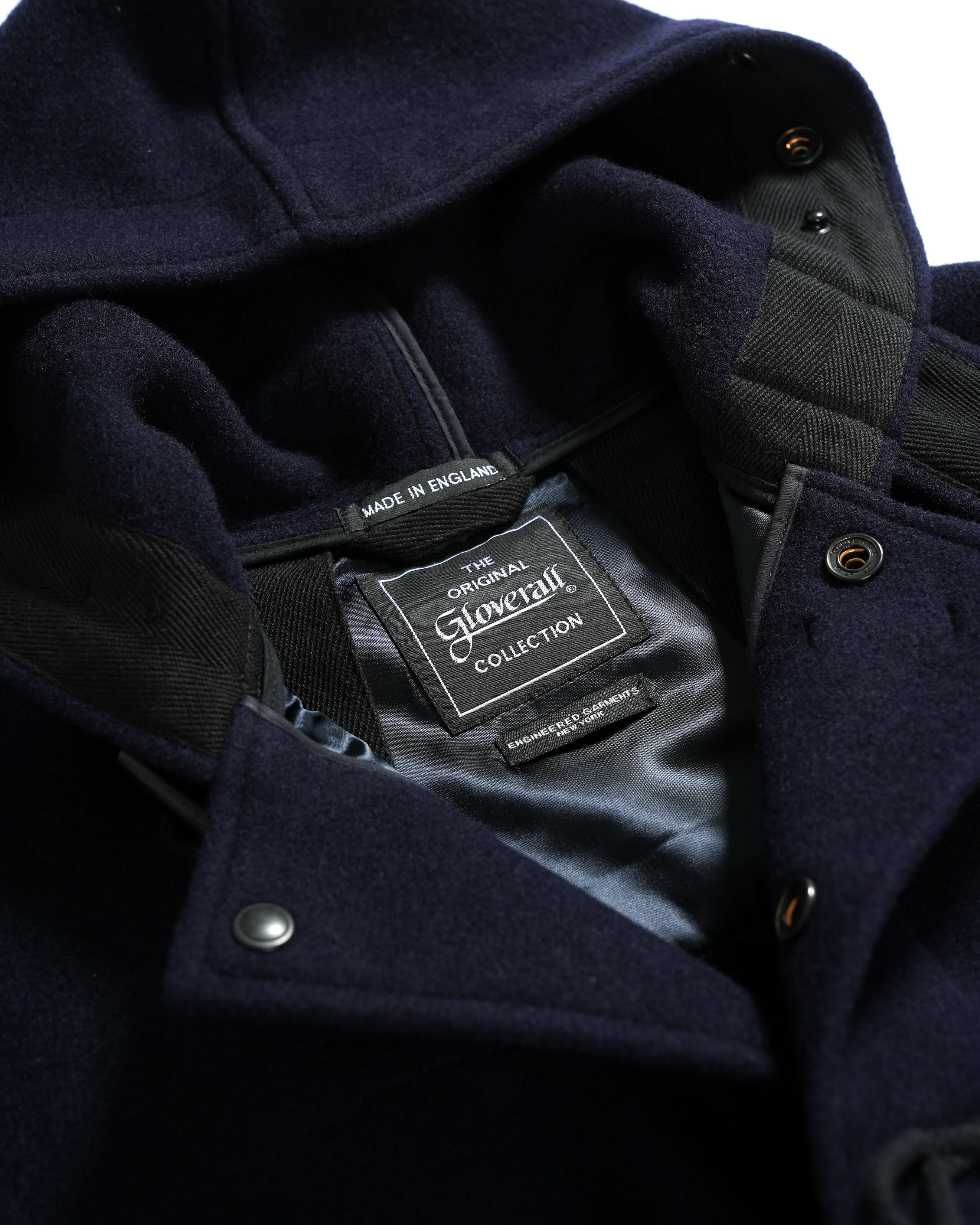 Side Vent Duffle - Navy - Image 4