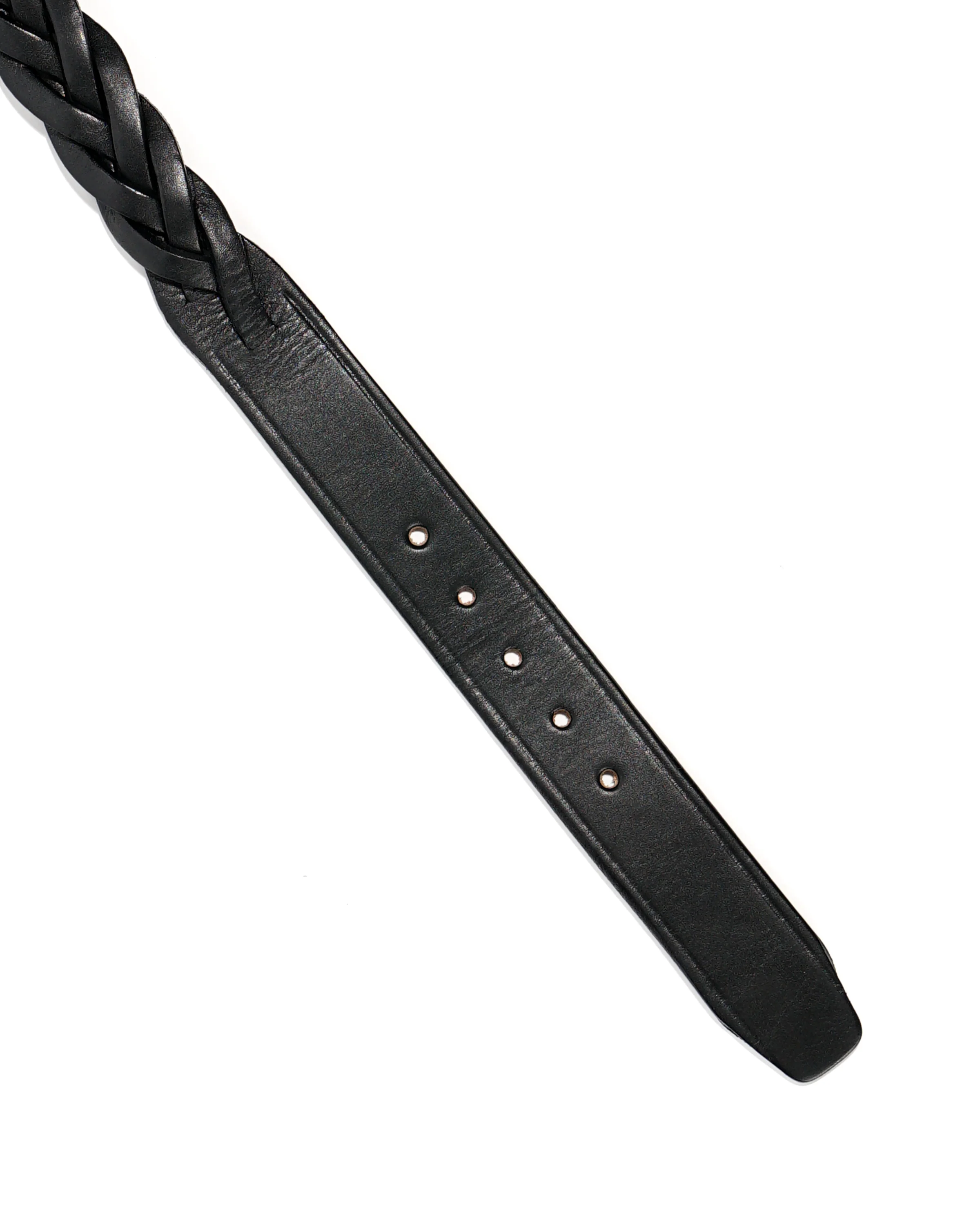 1 1/4" Braided Belt - Black - Image 4