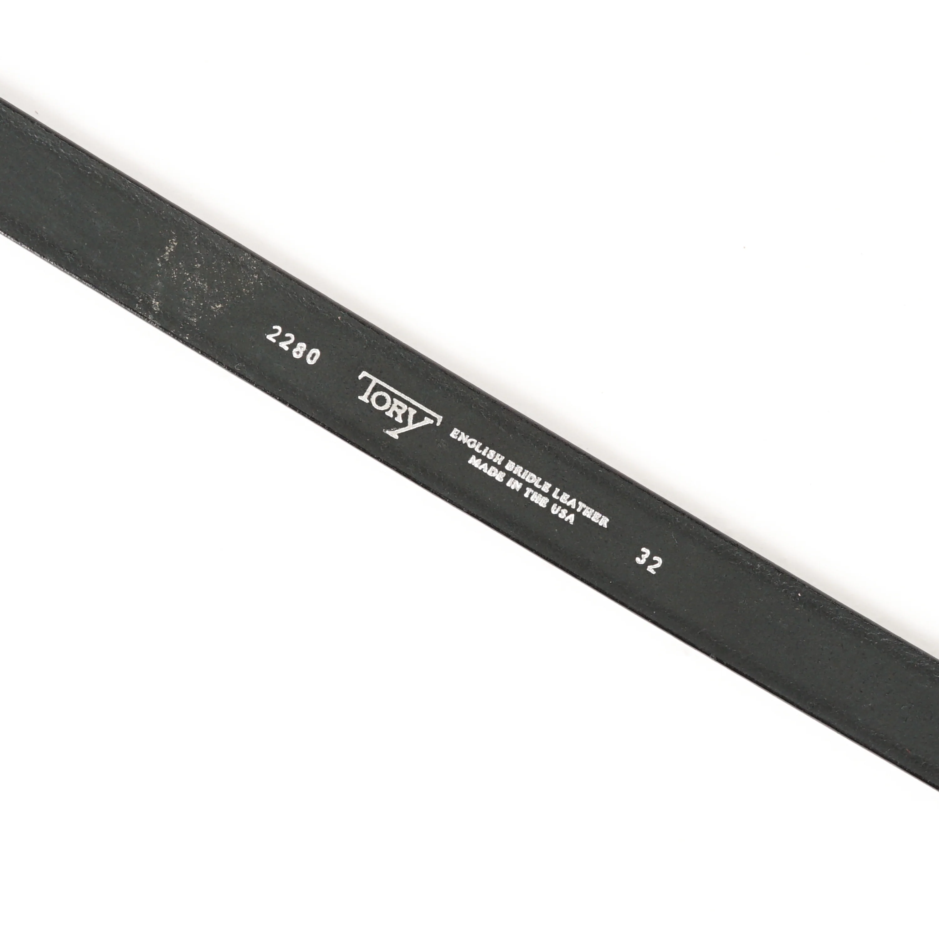 1 1/4" Nickel Hoof Pick Belt - Black - Image 3