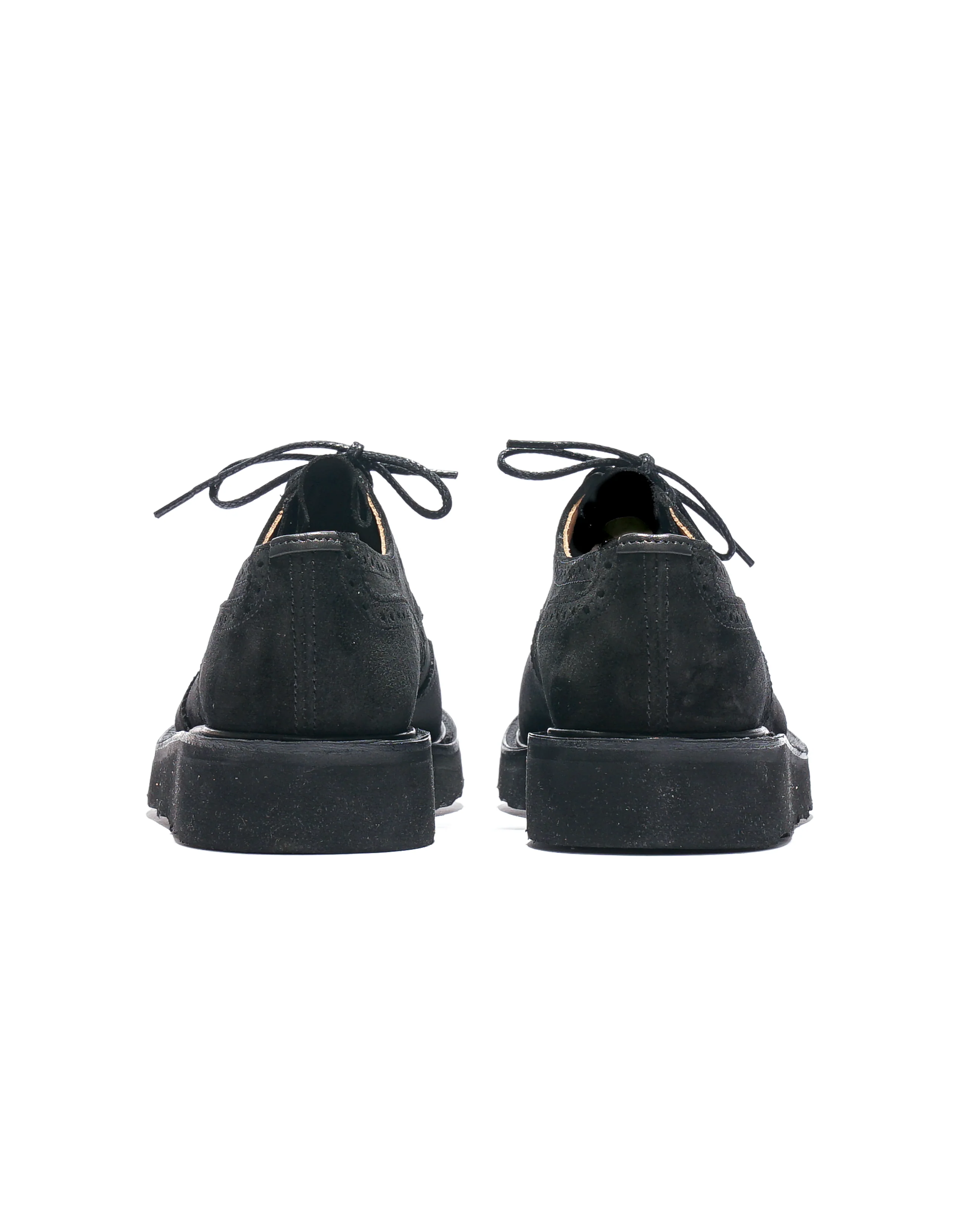 EG x Tricker's - Women's Asymmetric Gibson - Black - Suede - Morflex Sole - Image 6