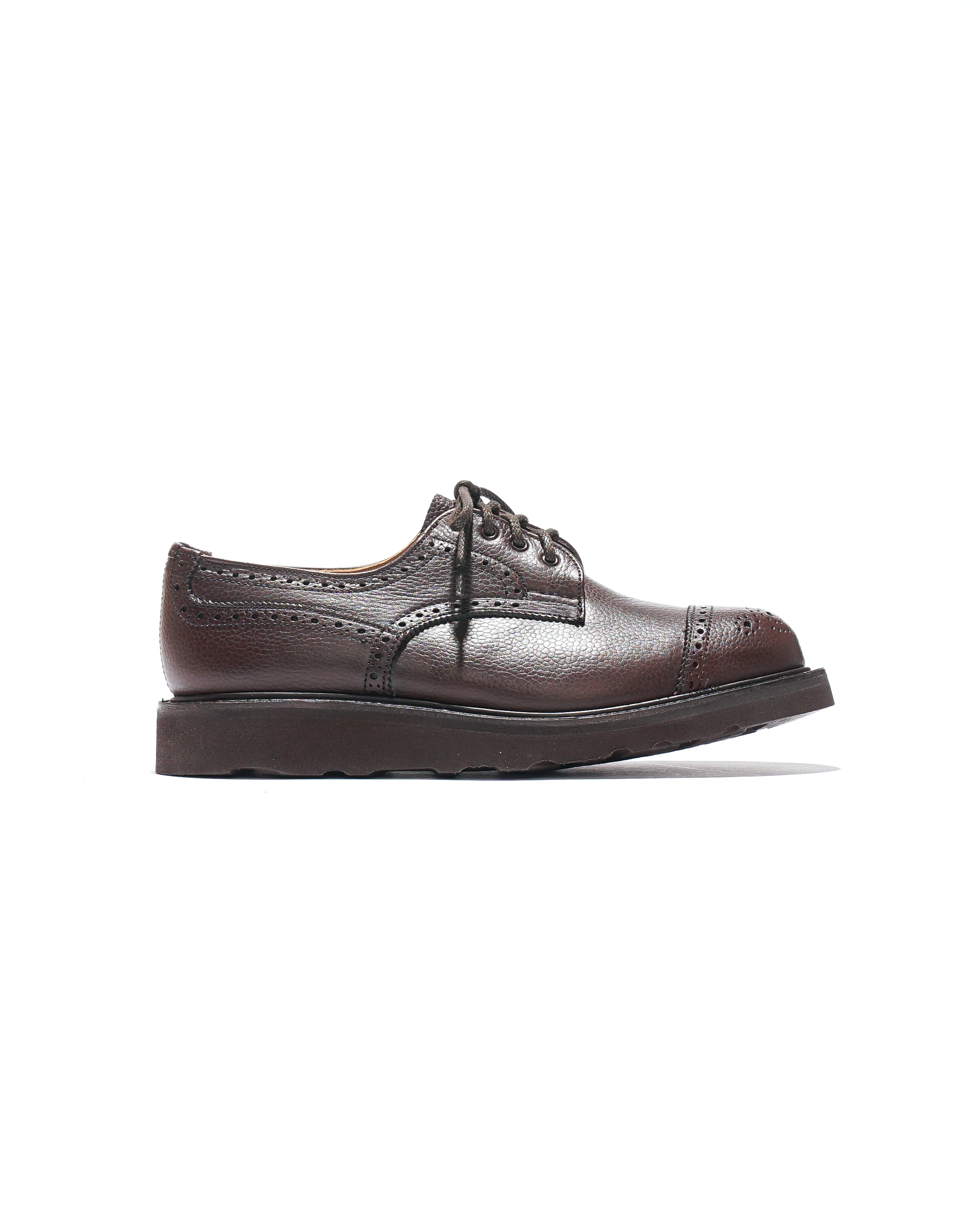 EG x Tricker's - Women's Asymmetric Gibson - Brown - Olivvia SG - Morflex Sole - Image 3
