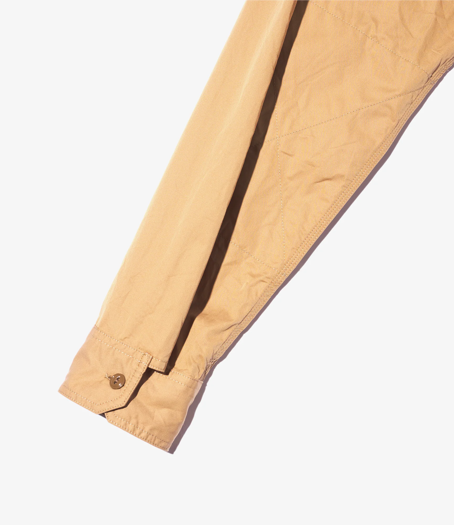 Work Shirt - Khaki Cotton Superfine Twill - Image 5